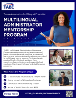 Multilingual Administrator 1:1 Mentorship Program